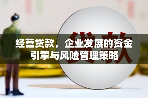 济宁经营贷款，企业发展的资金引擎与风险管理策略