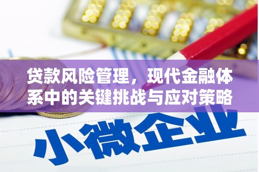 马山贷款风险管理，现代金融体系中的关键挑战与应对策略