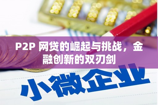 天津P2P 网贷的崛起与挑战，金融创新的双刃剑