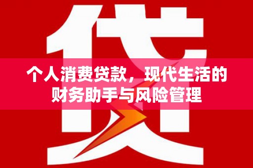 勐海个人消费贷款，现代生活的财务助手与风险管理