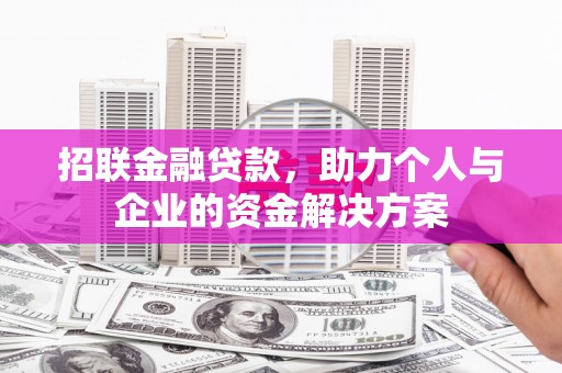 沈河招联金融贷款，助力个人与企业的资金解决方案