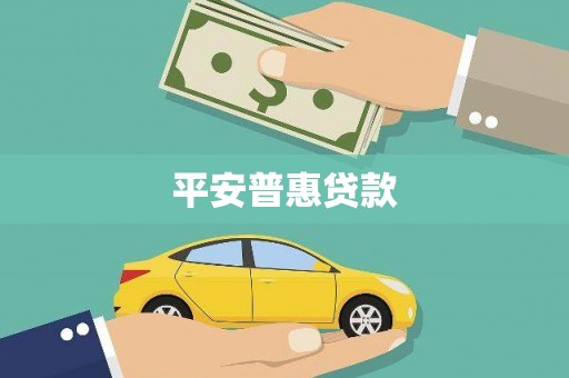 茂县平安普惠贷款