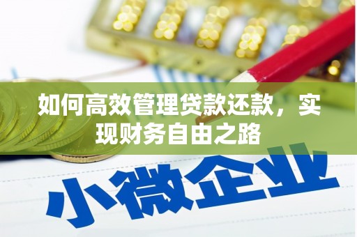 将军如何高效管理贷款还款，实现财务自由之路