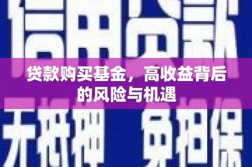 临海贷款购买基金，高收益背后的风险与机遇