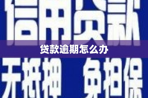 宣城贷款逾期怎么办