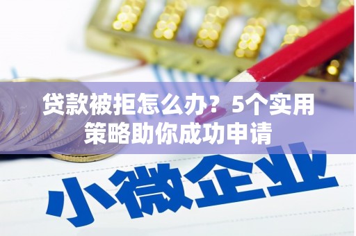 树林贷款被拒怎么办？5个实用策略助你成功申请