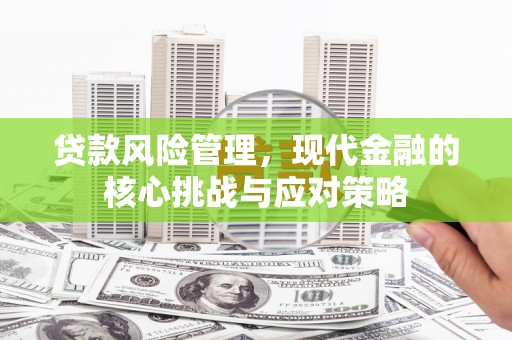 雁江贷款风险管理，现代金融的核心挑战与应对策略