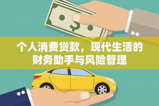 汉川个人消费贷款，现代生活的财务助手与风险管理
