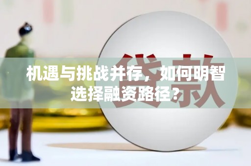 巧家机遇与挑战并存，如何明智选择融资路径？