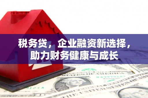 光泽税务贷，企业融资新选择，助力财务健康与成长
